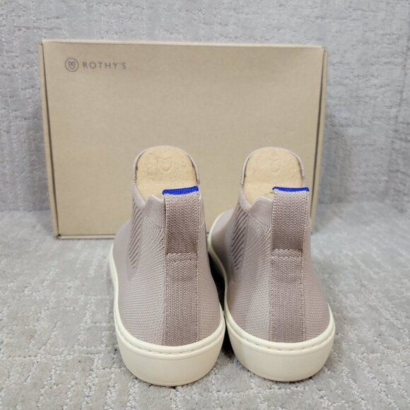 ROTHY'S The Chelsea Lilac Gray Ankle Boots Size 6, 8, 8.5, 9, 9.5, 10, 11.5 - Picture 5 of 12